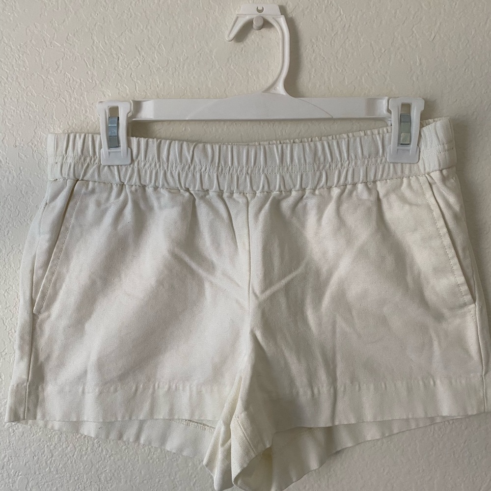 White Shorts